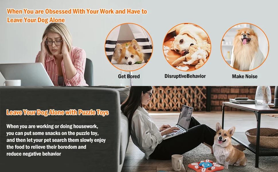Dog Puzzle Toys for IQ Training & Mental Enrichment, Interactive Dog Toys for Large Medium Small Dogs,Dog Treat Puzzle Dispensin Dog Puzzle Toys for IQ Training & Mental Enrichment, Interactive Dog Toys for Large Medium Small Dogs,Dog Treat Puzzle Dispensin