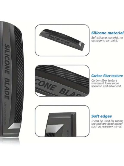 ⁦מגב ידני ואיכותי לרכב - Silicone Blade⁩ – תמונה ⁦4⁩
