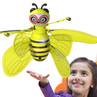 צעצוע דבורה מרחפת עם חיישנים ליד