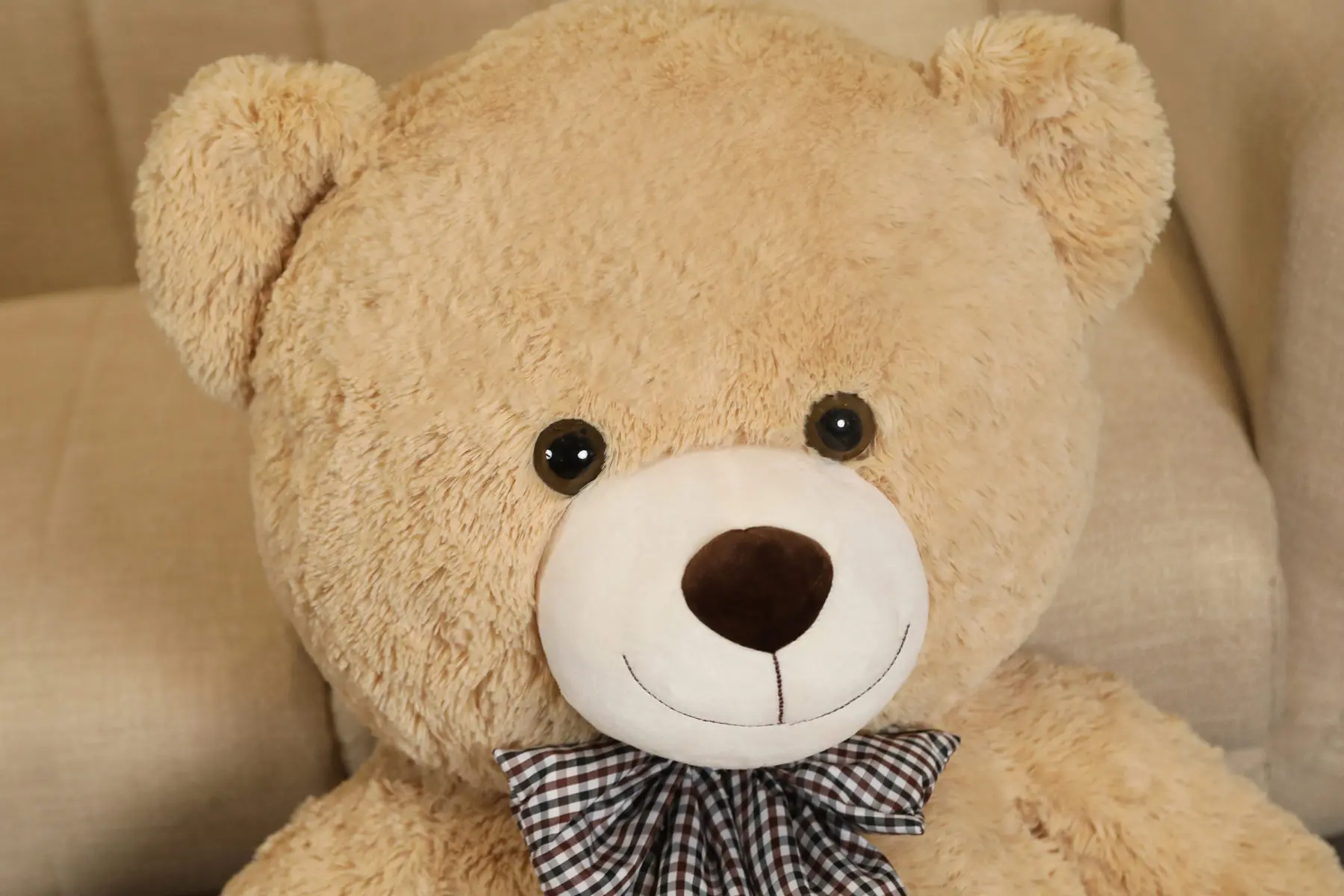 Giant 105cm Soft Teddy Bear Plush Toys White&Pink&Brown Bear Super Big Hugging Pillow Animal Cushion Children Birthday Gift Giant 105cm Soft Teddy Bear Plush Toys White&Pink&Brown Bear Super Big Hugging Pillow Animal Cushion Children Birthday Gift