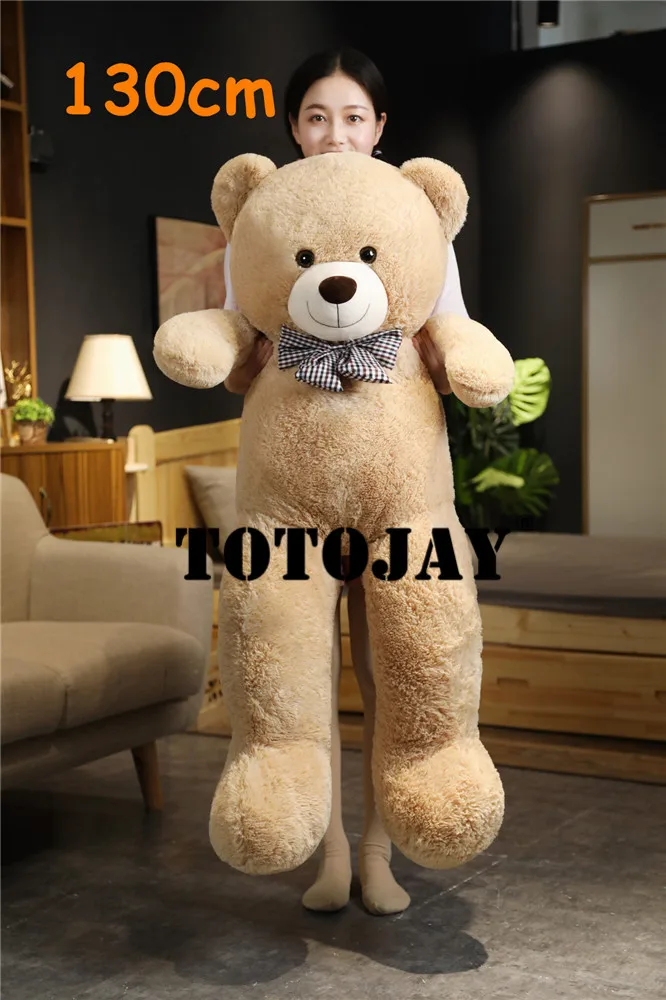 Giant 105cm Soft Teddy Bear Plush Toys White&Pink&Brown Bear Super Big Hugging Pillow Animal Cushion Children Birthday Gift Giant 105cm Soft Teddy Bear Plush Toys White&Pink&Brown Bear Super Big Hugging Pillow Animal Cushion Children Birthday Gift