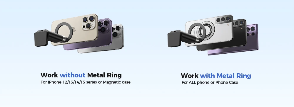 Joyroom Airplane Phone Holder Magnetic Travel Essentials Flexible Rotation Hands-Free Airplane Phone Mount For iPhone 16 15 14