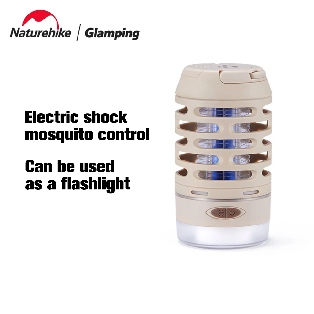 Naturehike Outdoor Camping Waterproof Mosquito Repellent Lamp, PortableTent Waterproof Atmosphere Lamp, Camping Equipment