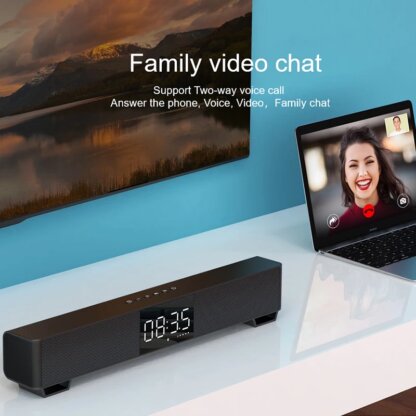 ⁦מקרן קול Bluetooth סטריאו עם תצוגה דיגיטלית Mifa Soundbar K3⁩ – תמונה ⁦2⁩