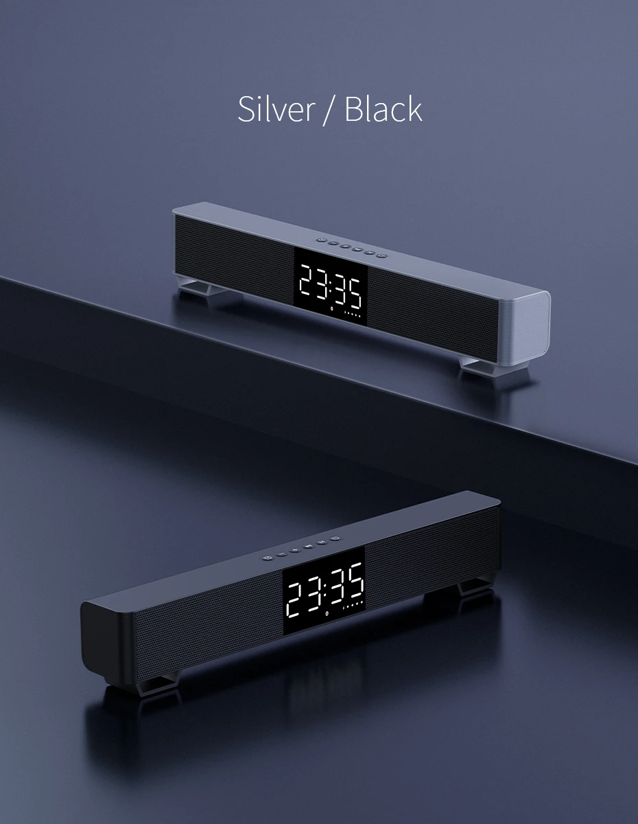 mifa Soundbar K3 Bluetooth Speaker 2 Stereo Sound Big Digital Display Wireless Bluetooth 5.0 Support TWS