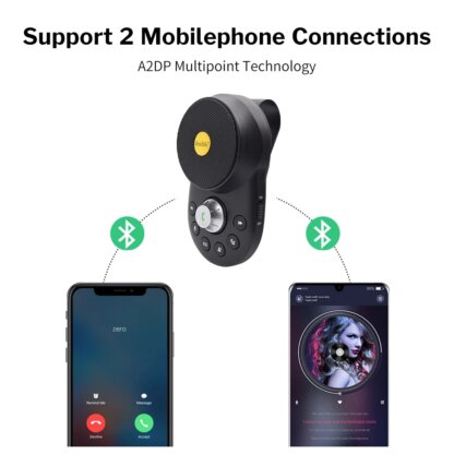 ⁦ערכת דיבורית Bluetooth לרכב Deelife⁩ – תמונה ⁦7⁩