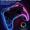 ⁦בקר משחקים עם תאורת RGB⁩ – תמונה ⁦2⁩