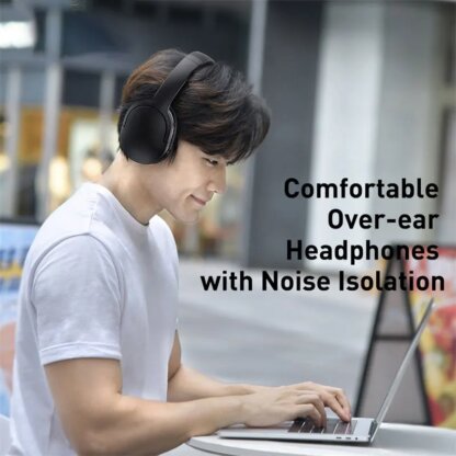 ⁦אוזניות Bluetooth אלחוטיות מתקפלות של Baseus D02 Pro⁩ – תמונה ⁦7⁩