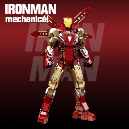 ⁦משחק הרכבה (לגו) של IRON MAN עם 1,339 חלקים⁩ – תמונה ⁦3⁩