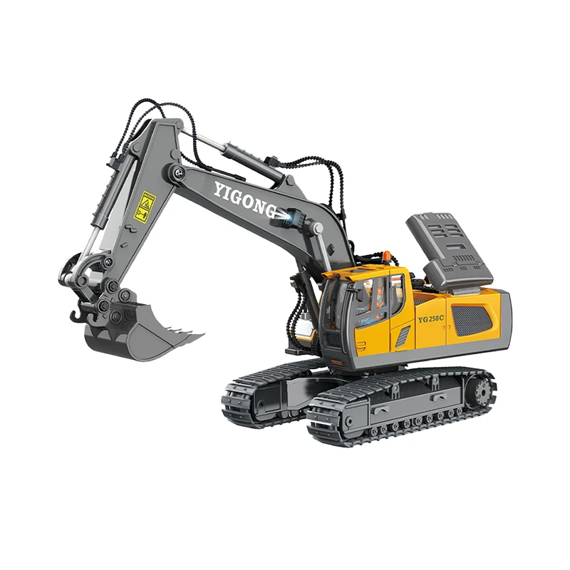 ZWN 2.4G Remote Control Excavator Dump Truck RC Model Car Toy Professional Alloy Plastic Simulation Construction Vehicle for Kid ZWN 2.4G Remote Control Excavator Dump Truck RC Model Car Toy Professional Alloy Plastic Simulation Construction Vehicle for Kid