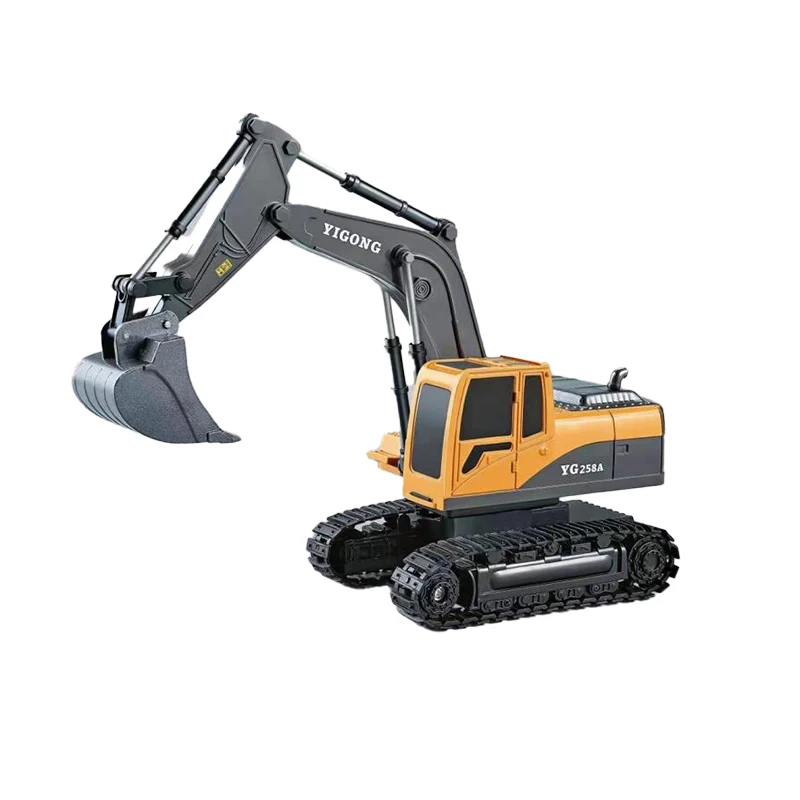 ZWN 2.4G Remote Control Excavator Dump Truck RC Model Car Toy Professional Alloy Plastic Simulation Construction Vehicle for Kid ZWN 2.4G Remote Control Excavator Dump Truck RC Model Car Toy Professional Alloy Plastic Simulation Construction Vehicle for Kid