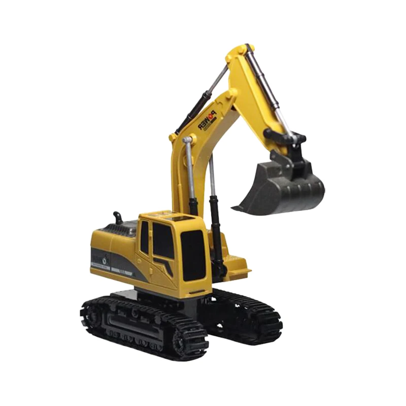 ZWN 2.4G Remote Control Excavator Dump Truck RC Model Car Toy Professional Alloy Plastic Simulation Construction Vehicle for Kid ZWN 2.4G Remote Control Excavator Dump Truck RC Model Car Toy Professional Alloy Plastic Simulation Construction Vehicle for Kid