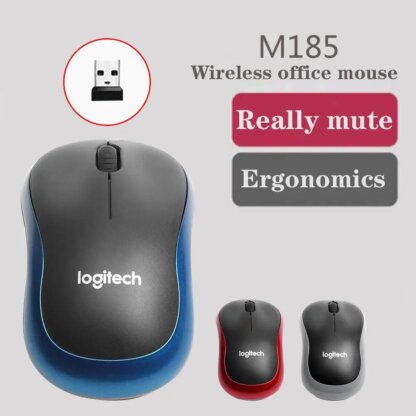 ⁦עכבר אלחוטי Logitech M185⁩ – תמונה ⁦2⁩