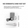 ⁦מנעול דלת חכם Bluetooth A1 Pro Max⁩ – תמונה ⁦2⁩