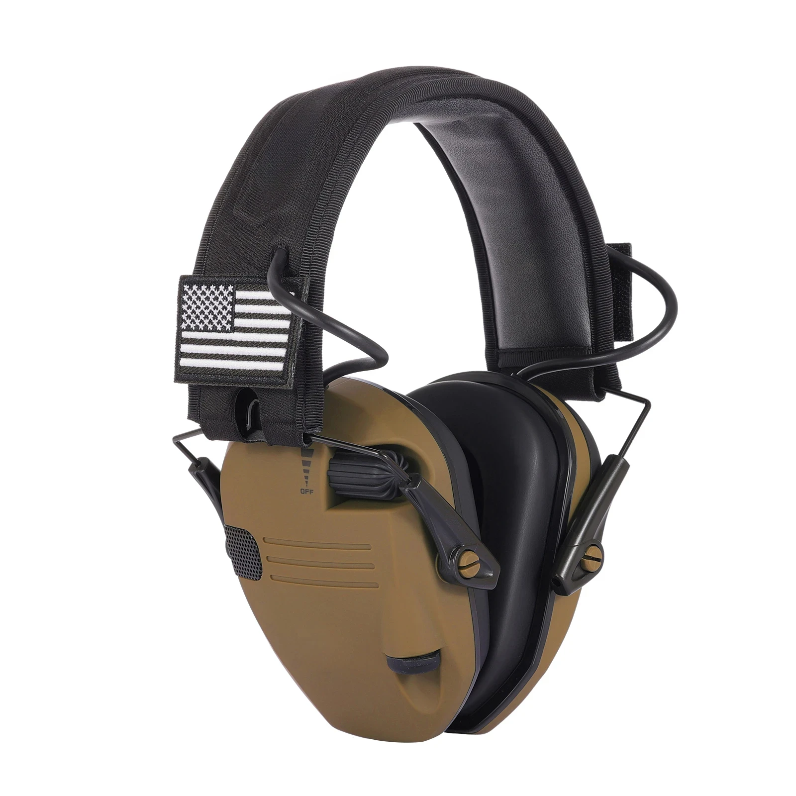 Outdoor Tactical Electronic Shooting Earmuff Gun Range Anti-noise Headset Impact Sound Amplification Hearing protector