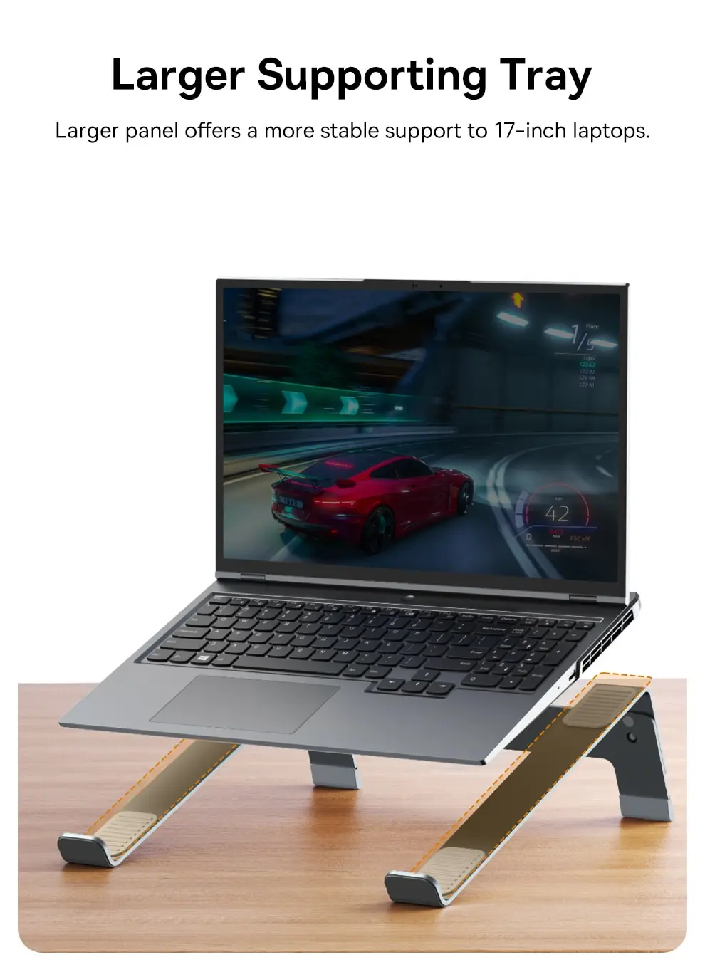 Baseus Adjustable Laptop Stand Aluminum Portable Notebook Support Holder for Macbook Air Pro Computer Stand Cooling Bracket