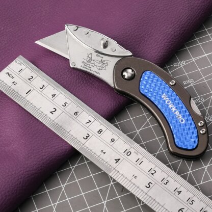 ⁦סכין יפני מתקפל מבית WORKPRO⁩ – תמונה ⁦5⁩