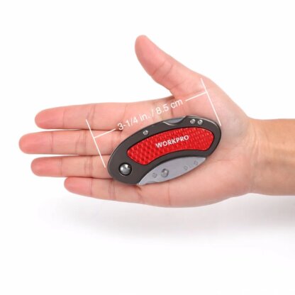 ⁦סכין יפני מתקפל מבית WORKPRO⁩ – תמונה ⁦3⁩