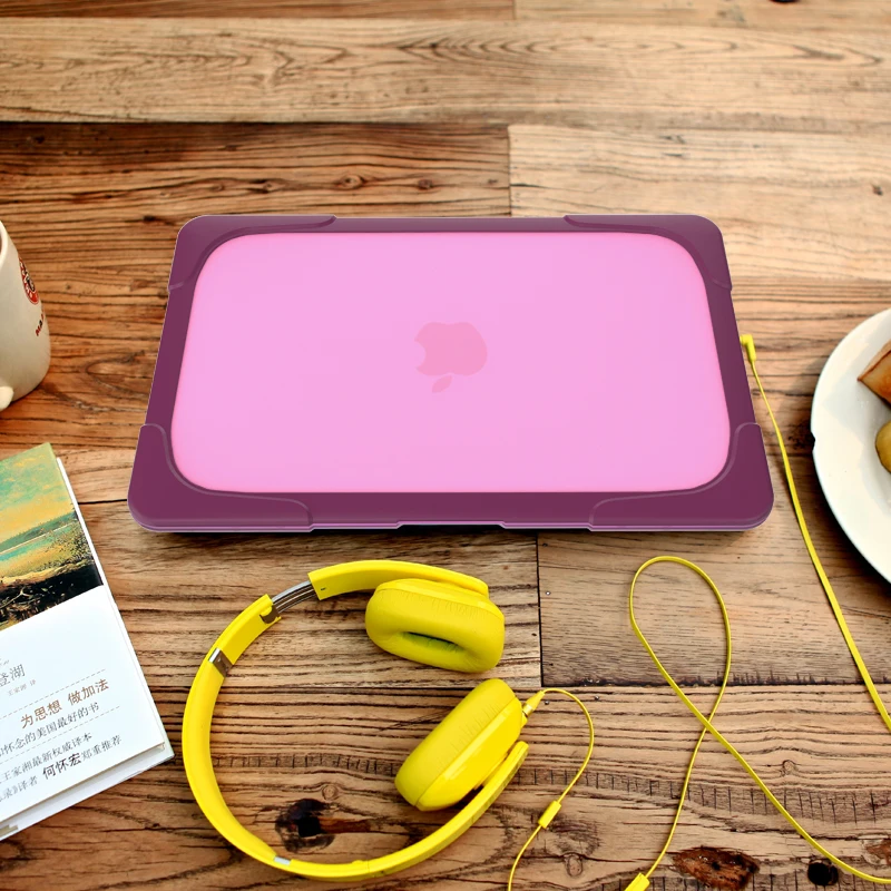 Stand Laptop Case for Macbook Air 13 Case M3 Air 15.3 inch cover For Macbook Pro 13 Case M2 M1 Pro 14 Macbook Pro 16 Case