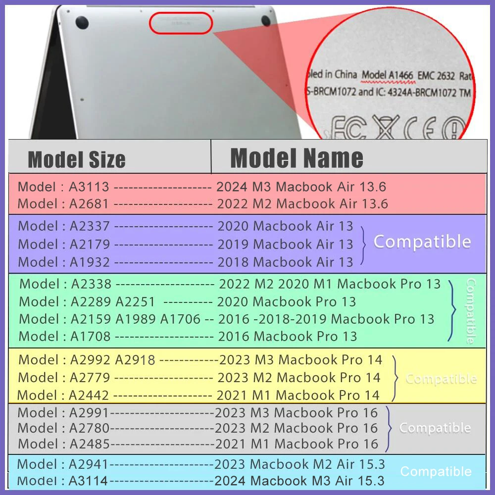 Stand Laptop Case for Macbook Air 13 Case M3 Air 15.3 inch cover For Macbook Pro 13 Case M2 M1 Pro 14 Macbook Pro 16 Case