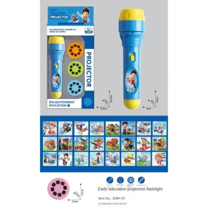 ⁦פנס מקרן צעצוע לילדים עם דמויות של מפרץ ההרפתקאות⁩ – תמונה ⁦4⁩