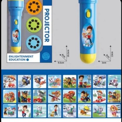 ⁦פנס מקרן צעצוע לילדים עם דמויות של מפרץ ההרפתקאות⁩ – תמונה ⁦3⁩