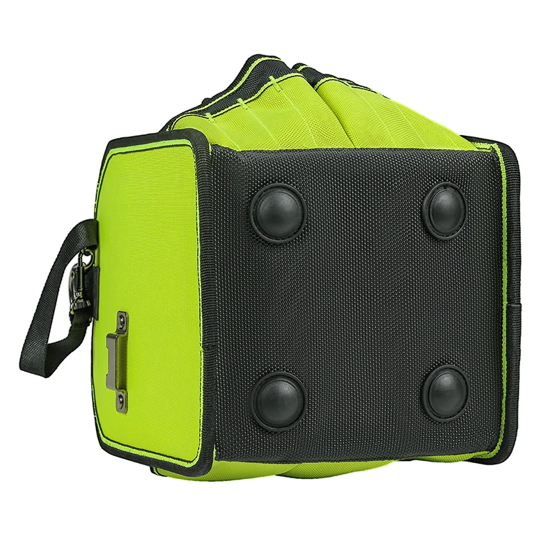 Jakah Open Tool Bag Tool Tote with Adjustable Straps and Waterproof Base Tool Storage Bags for Men HL062