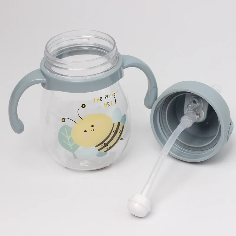 Baby Water Cup Straw Cute Anti-Choking Kindergarten Children Water Cup With Gravity Ball Duckbill Cup Infant Drinking Cup Baby Water Cup Straw Cute Anti-Choking Kindergarten Children Water Cup With Gravity Ball Duckbill Cup Infant Drinking Cup