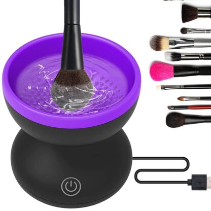 מכשיר לניקוי מברשות איפור TwistBrush – הפתרון המושלם לניקוי מקצועי ויעיל