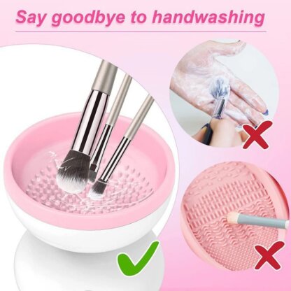 ⁦מכשיר לניקוי מברשות איפור TwistBrush – הפתרון המושלם לניקוי מקצועי ויעיל⁩ – תמונה ⁦3⁩