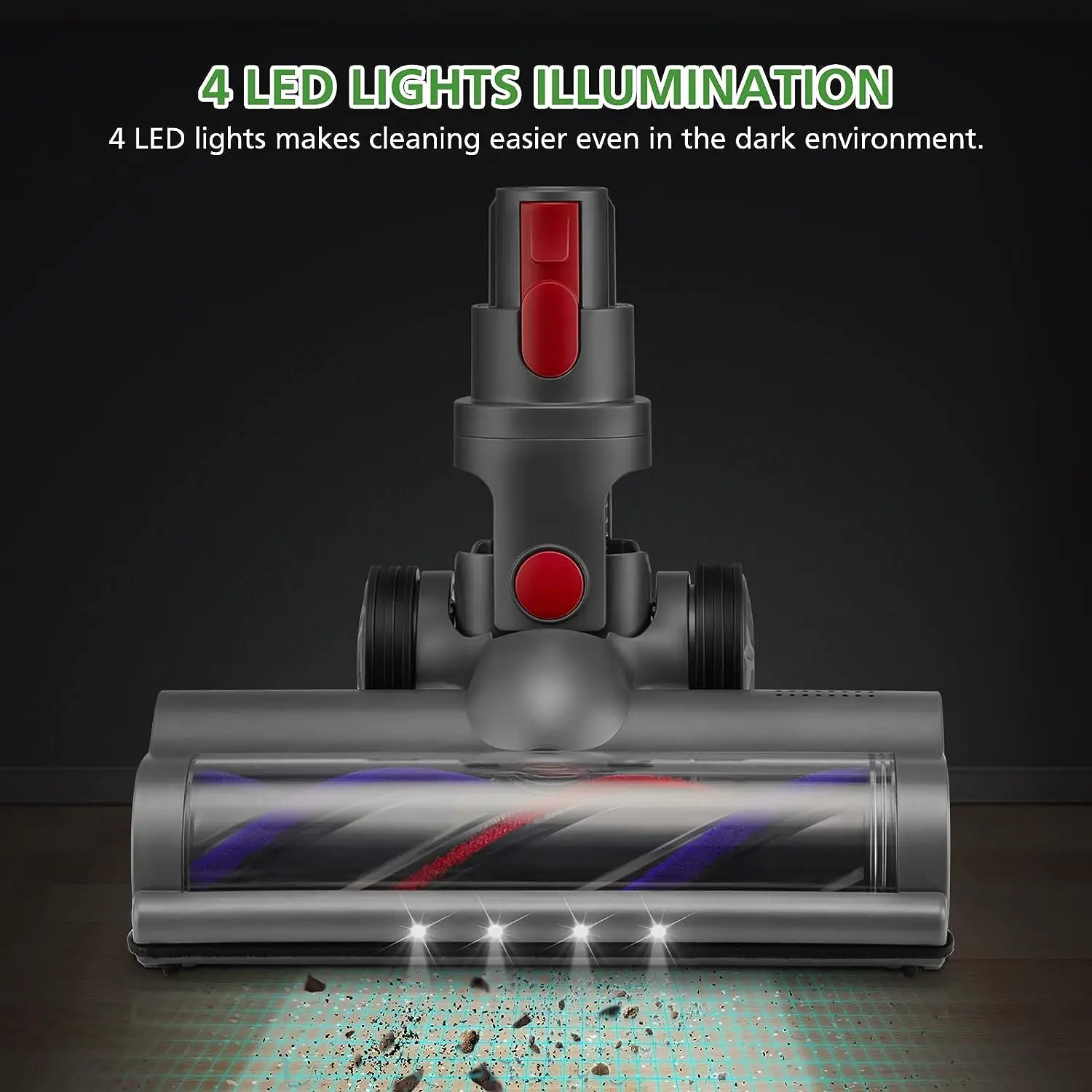 מברשת ראשית לשואב אבק דייסון Dyson V7, V8, V10, V11, V15 רצפה ושטיחים