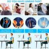 ⁦כרית מושב Memory Foam מחומר ויסקו אלסטי: הפתרון המהפכני לישיבה נוחה ובריאה⁩ – תמונה ⁦4⁩