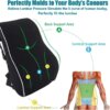 ⁦כרית מושב Memory Foam מחומר ויסקו אלסטי: הפתרון המהפכני לישיבה נוחה ובריאה⁩ – תמונה ⁦6⁩