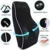 ⁦כרית מושב Memory Foam מחומר ויסקו אלסטי: הפתרון המהפכני לישיבה נוחה ובריאה⁩ – תמונה ⁦2⁩
