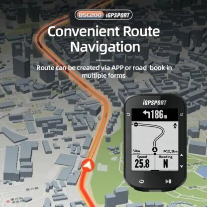 ⁦מחשב אופניים GPS אלחוטי Igpsport bsc200⁩ – תמונה ⁦3⁩