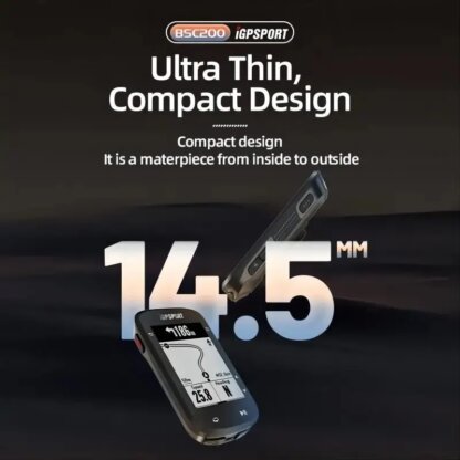 ⁦מחשב אופניים GPS אלחוטי Igpsport bsc200⁩ – תמונה ⁦2⁩
