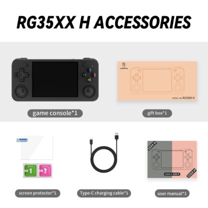 ⁦קונסולת משחק מתקדמת עם 5528 משחקים Anbernic RG35XX⁩ – תמונה ⁦6⁩