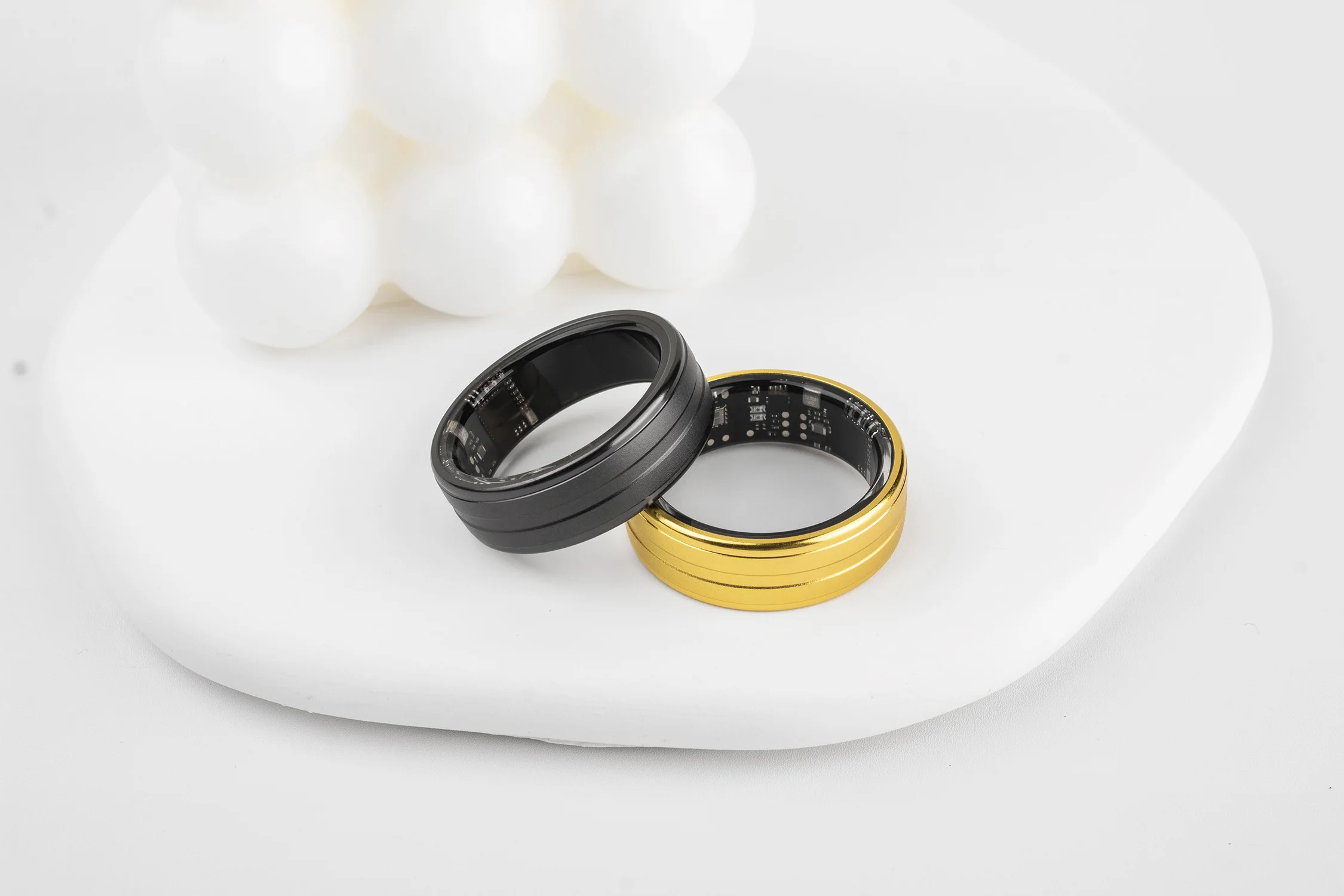 COLMI R06 Smart Ring Men Women, Heart Rate and Blood Oxygen Monitor, IP68 & 5ATM Waterproof, Multi-sport Mode