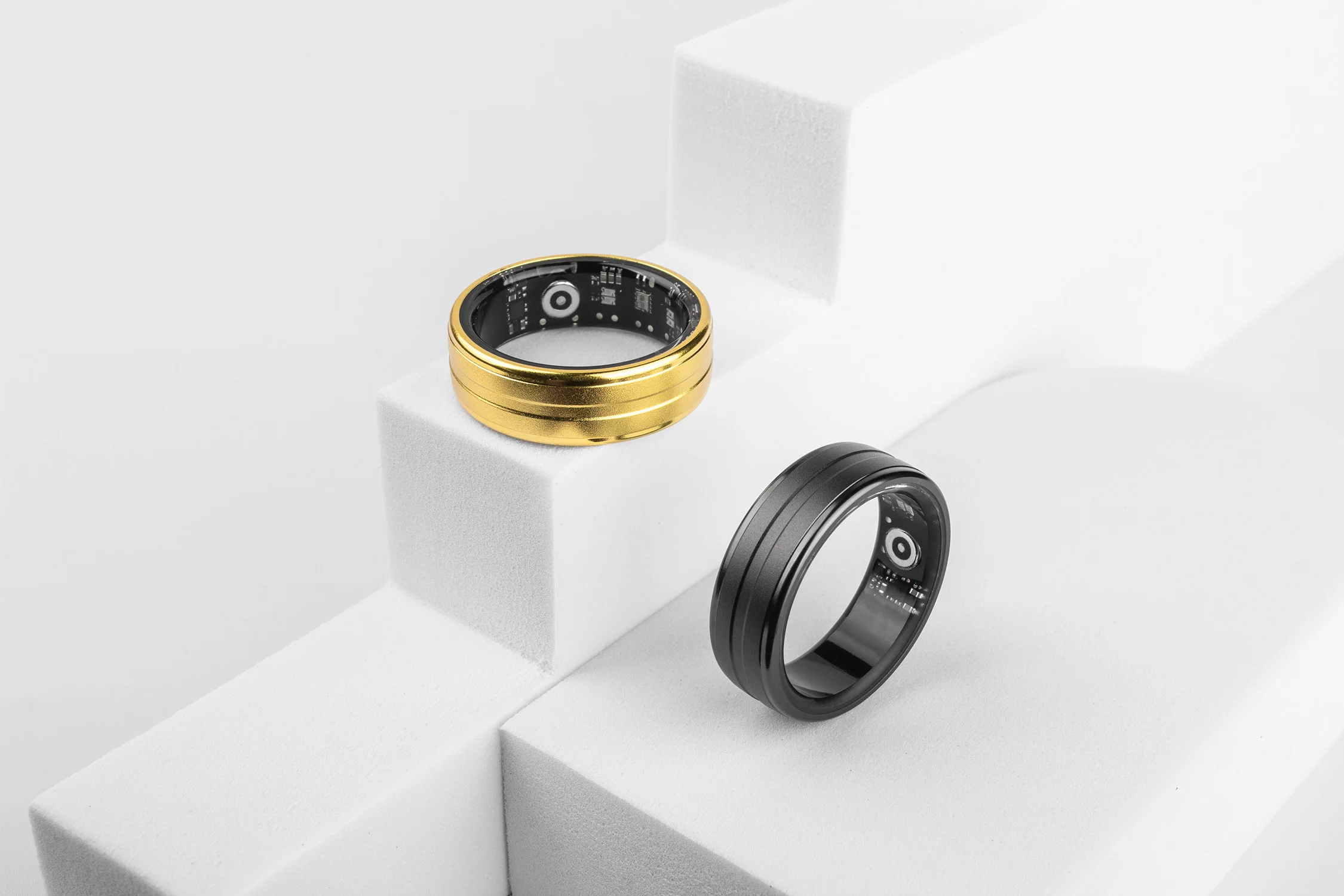 COLMI R06 Smart Ring Men Women, Heart Rate and Blood Oxygen Monitor, IP68 & 5ATM Waterproof, Multi-sport Mode
