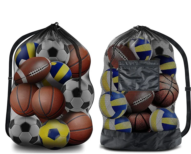 Soccer Basketball Drawstring Ball Bag Tennis Volleyball Storage Bag Sports Storage Bag Single Shoulder Easy to Carry