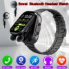 ⁦שעון חכם 2 ב-1 - עם אוזניות Bluetooth מובנות⁩ – תמונה ⁦2⁩