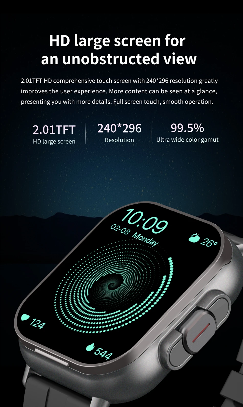 Smart Watch 2 in 1 With Earphone Smartwatch Bluetooth Call Men Watch GPS Track Heart Rate Monitor Play Music SmartWatch
