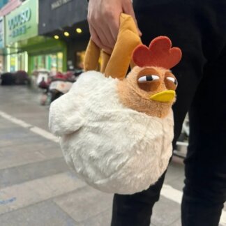 תיק עוף פרוותי מצחיק ומדליק