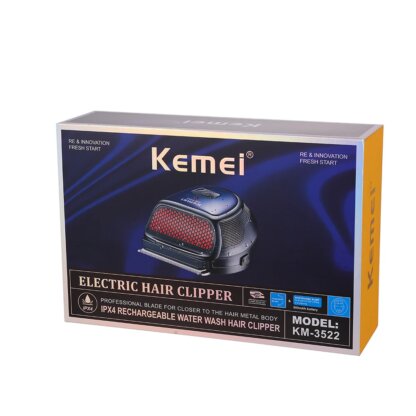 ⁦מכונת תספורת סופר קומפקטית מבית Kemei⁩ – תמונה ⁦6⁩