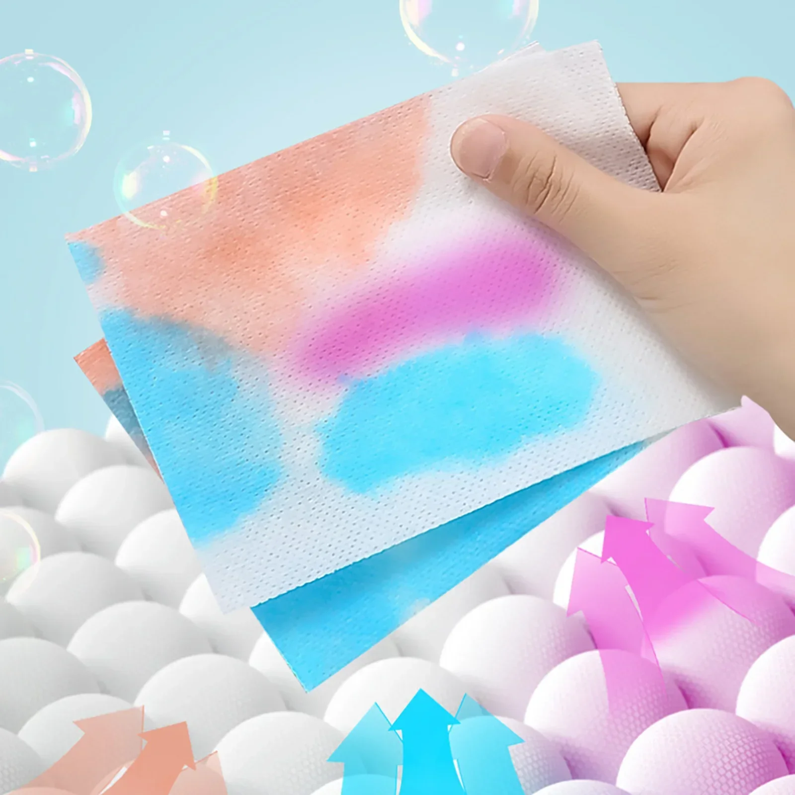 Color Absorbing Paper For Washing Machine Accessories Personal Care Cleaning Clothing Decolorizing Cloth Laundry Home
