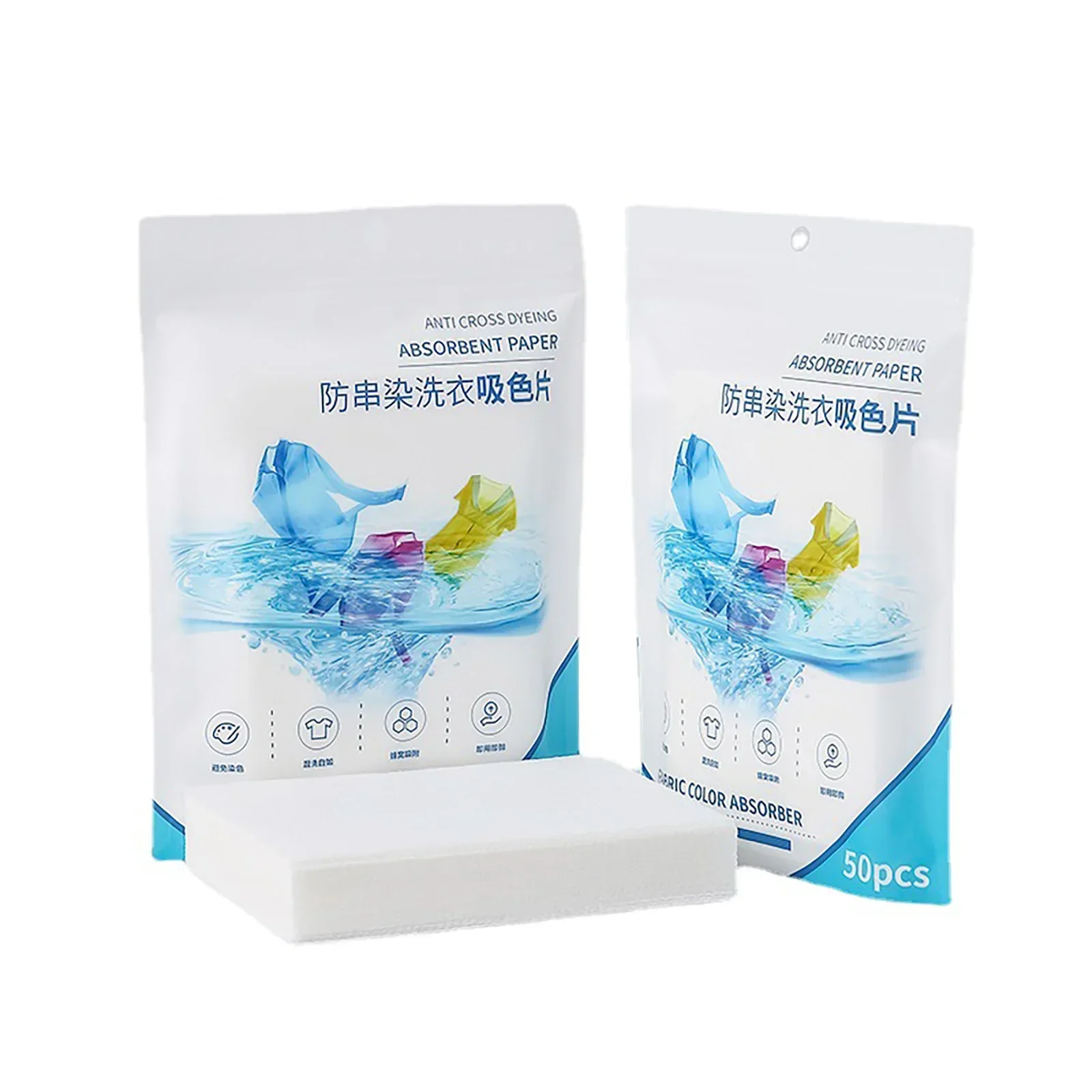 Color Absorbing Paper For Washing Machine Accessories Personal Care Cleaning Clothing Decolorizing Cloth Laundry Home