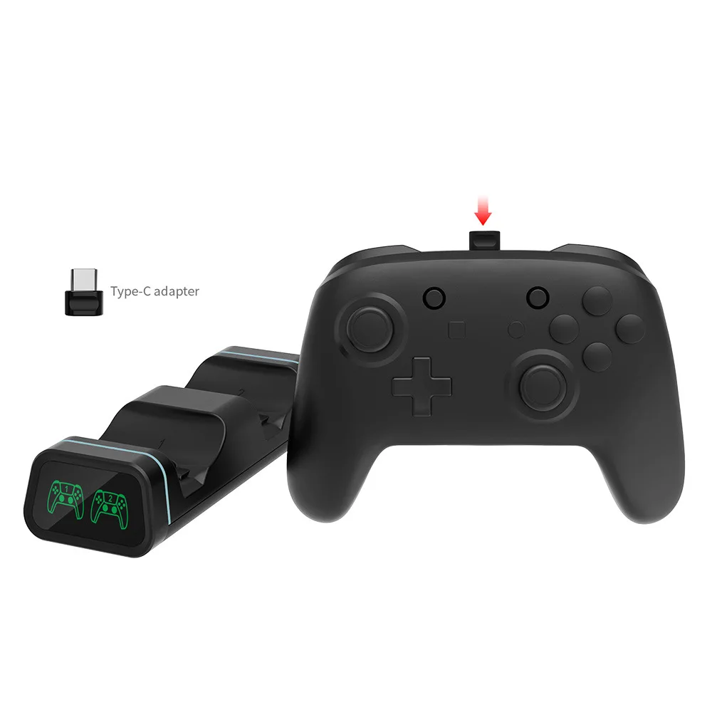 Dual Dock Charging Station Handle Controller Charger Stand Station For Xbox Series X/S/ PS5 Charging Holder for Nintendo Switch