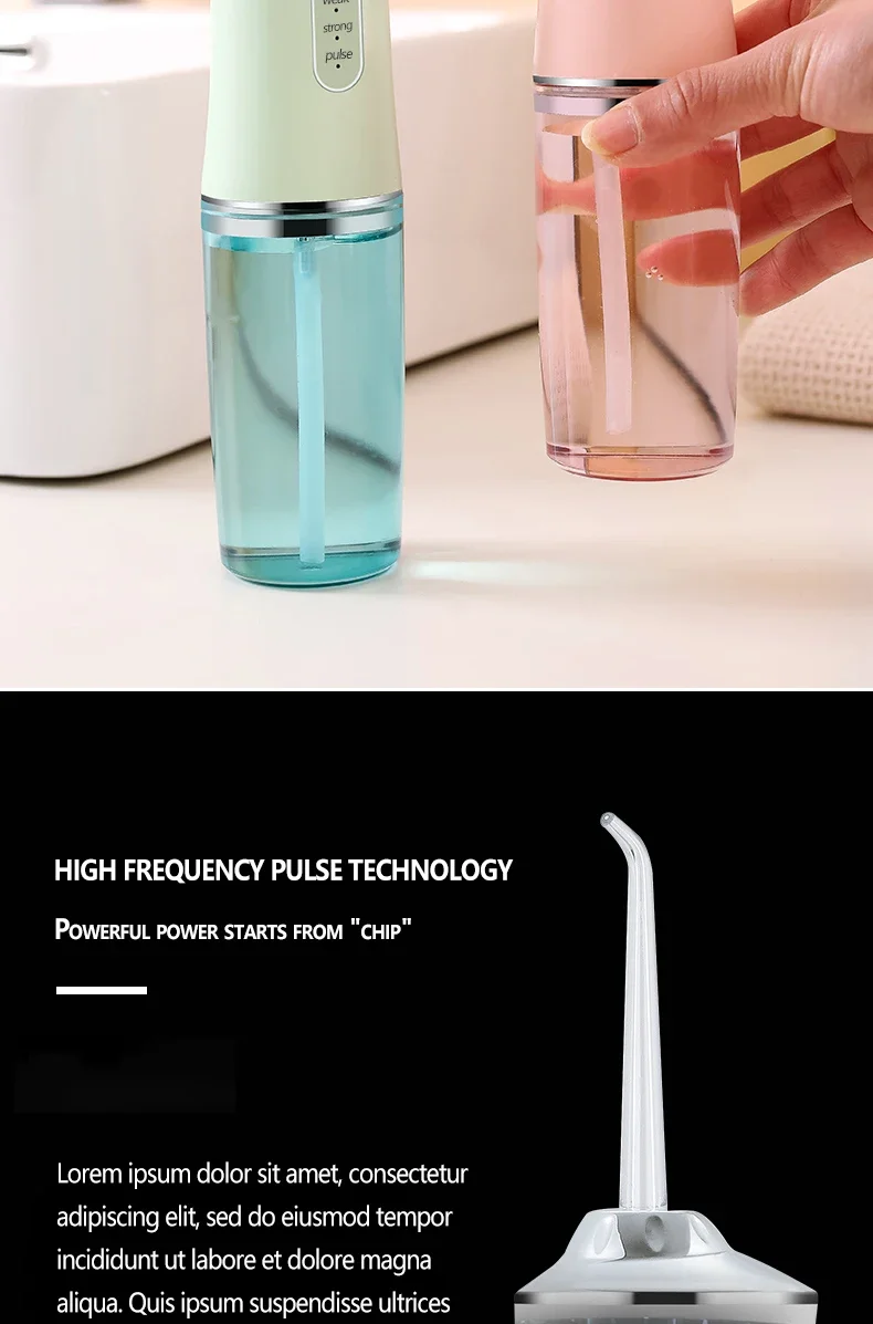 Xiaomi MIJIA Smart Electric Oral Irrigator Water Flosser 4 Jets 3 Modes USB Charging Water Jet Irrigator Dental Teeth Cleaner