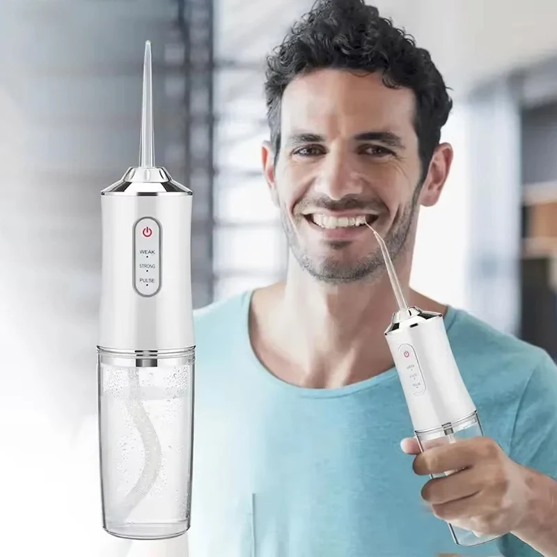 Xiaomi MIJIA Smart Electric Oral Irrigator Water Flosser 4 Jets 3 Modes USB Charging Water Jet Irrigator Dental Teeth Cleaner