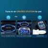⁦משדר FM ומקלט בלוטוס משולבים במטען USB לרכב - צג דיגיטלי - כולל מטען מהיר 48W⁩ – תמונה ⁦6⁩